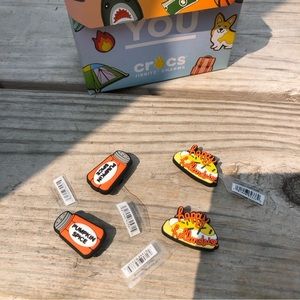 CROCS Jibbitz Fall Thanksgiving 4 Shoe Charms